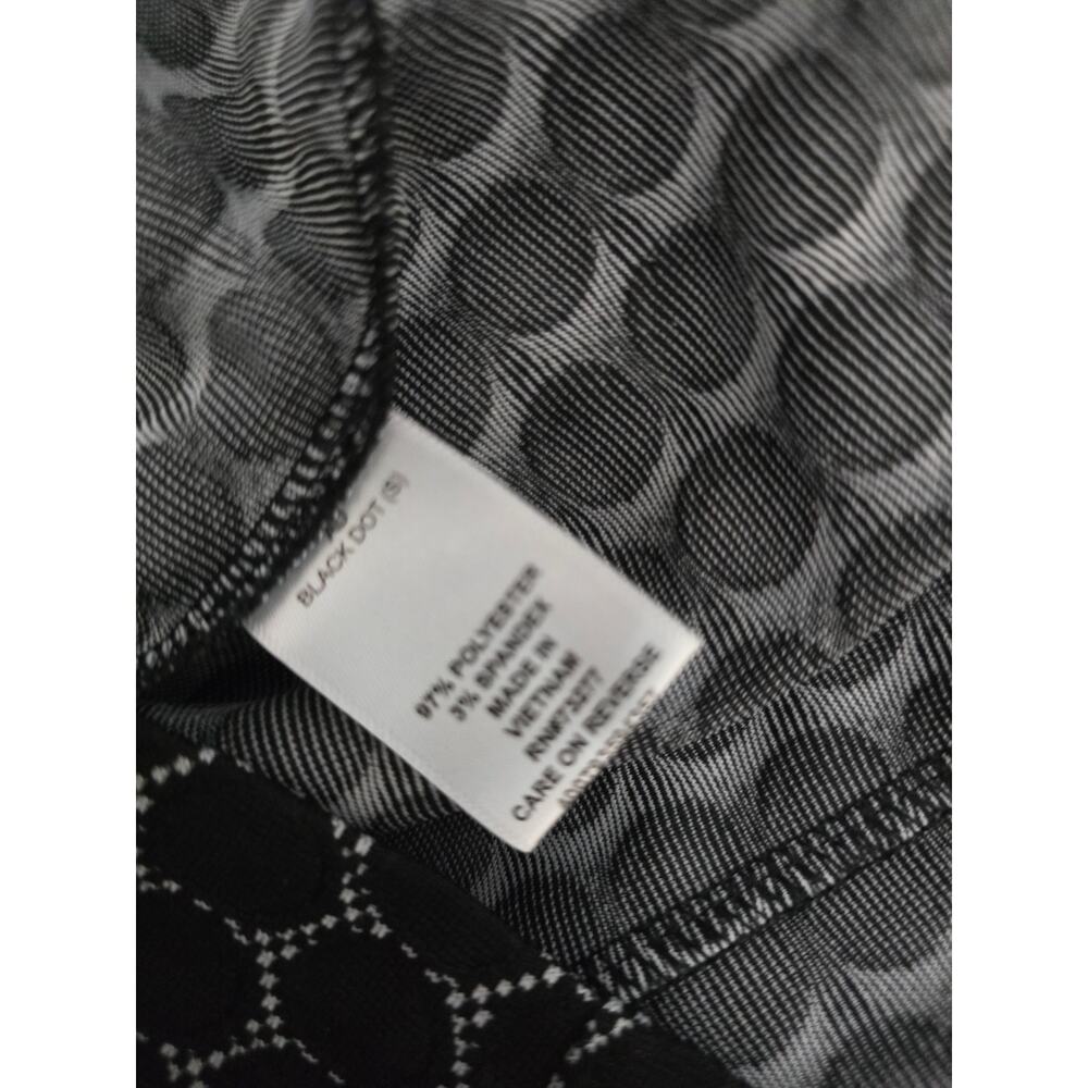 ELLE women's Black & White Geometric Honeycomb Pencil Skirt Size Small - Picture 5 of 7